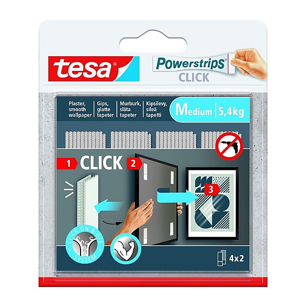 Lipni juostelė Tesa Power-Strips 77721 Dvipusė 0.06m x 2cm