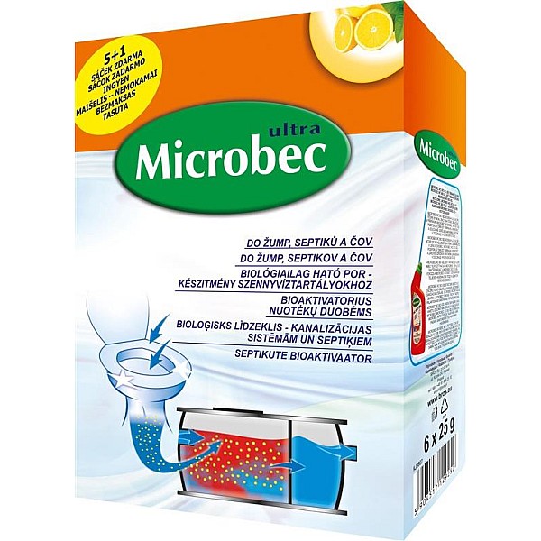 MICROBEC SEPTIC TANK TREATMENT 6X25G