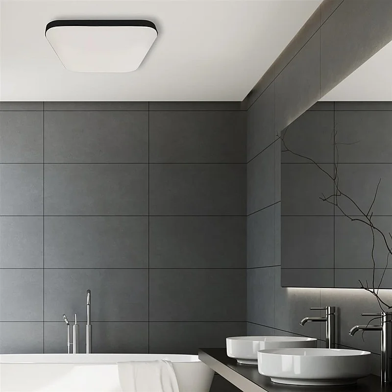 PLAFON NEMO BLACK IP44 16W ML7971 PIR