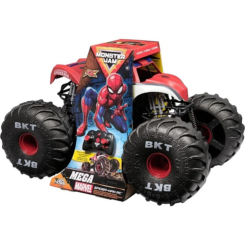 Bērnu rotaļu mašīnīte Monster Jam 6070554. melna/sarkana Bērnu rotaļu mašīnīte Monster Jam 6070554. melna/sarkana