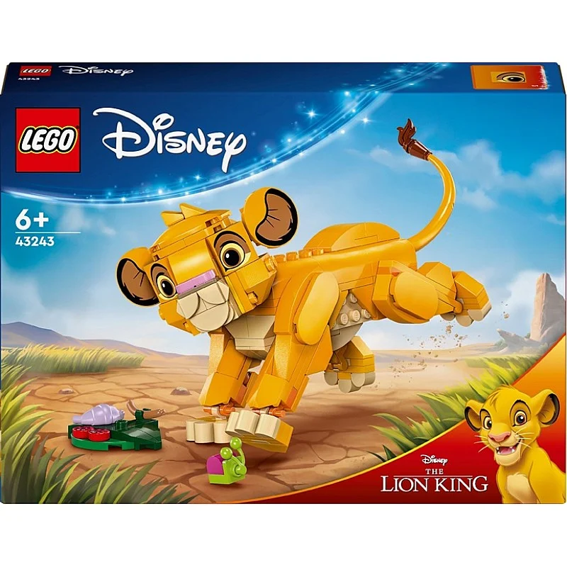 Konstrukt LEGO Disney  Mažasis liūtas karalius Simba 43243