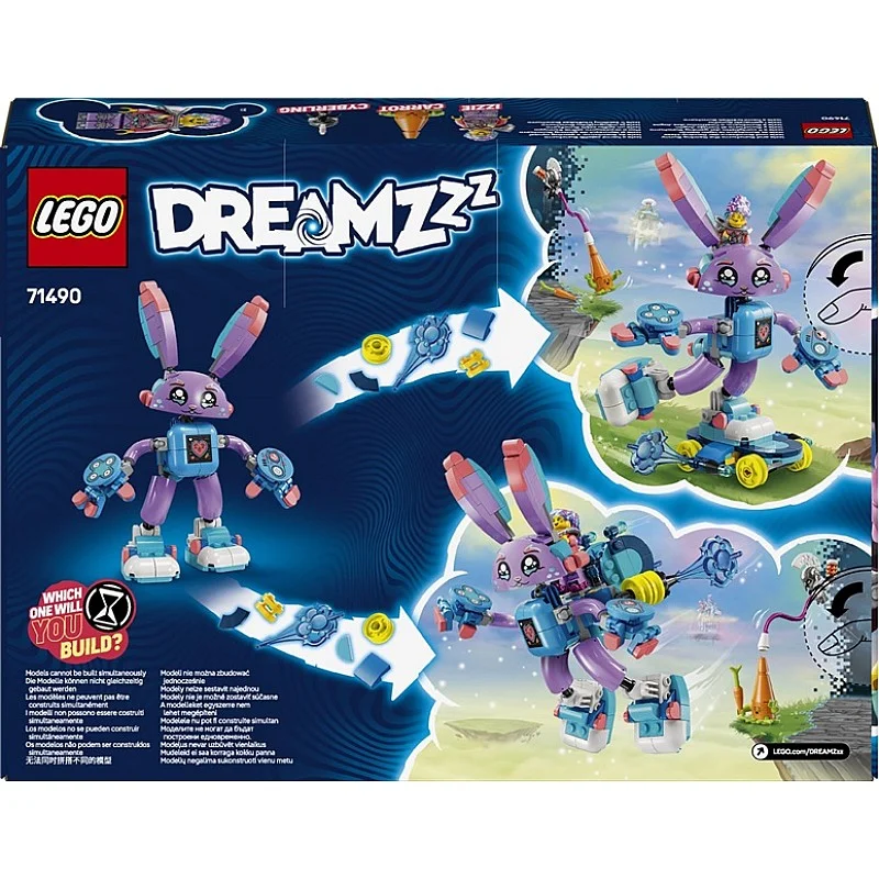LEGO® DREAMZzz Izzie and Bunchurro the Gaming Bunny. 252 vnt LEGO® DREAMZzz Izzie and Bunchurro the Gaming Bunny. 252 vnt