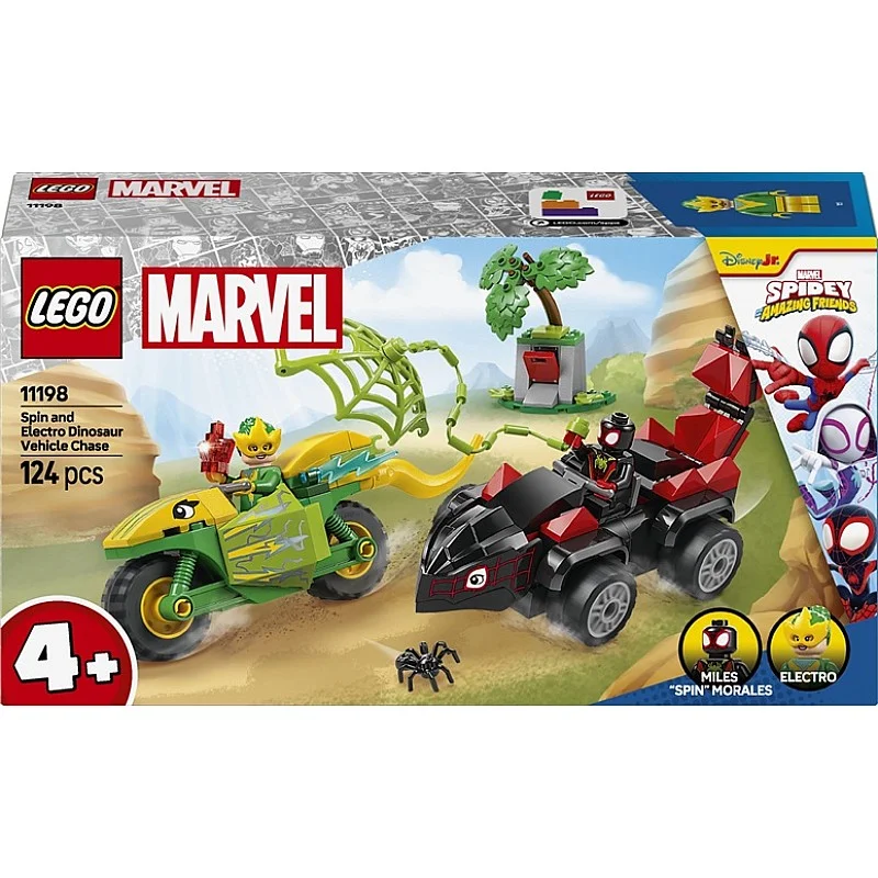 LEGO® Spin and Electro Dinosaur Vehicle Chase 11198. 124 vnt