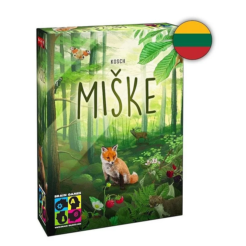 Stalo žaidimas Brain Games Forest Shuffle. LT