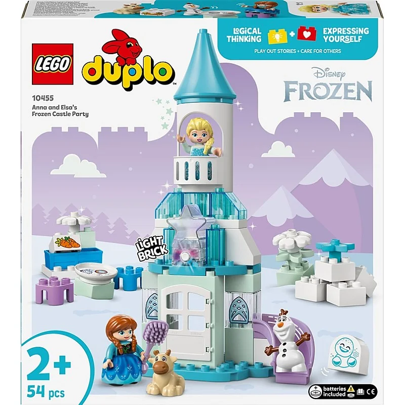 CONSTR LEGO FROZEN CASTLE PARTY 10455