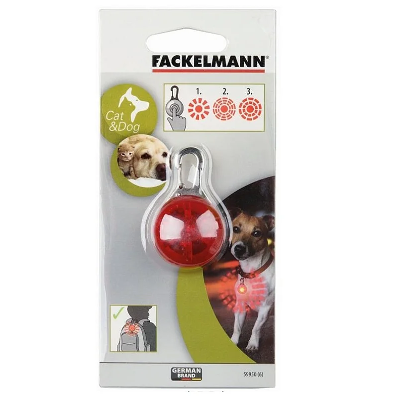 Gaismas kaklarotas kulons. sarkana