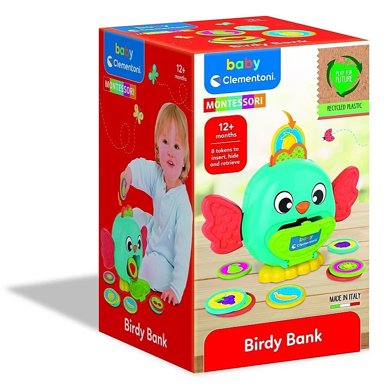 TOY BIRD BOXWITH COINS 17494