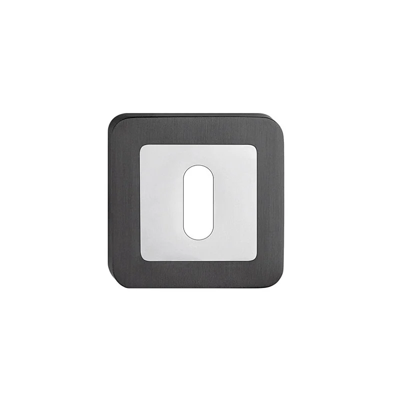 Durvju aizsargplāksnīte Metal-Bud. hroma/grafīta Durvju aizsargplāksnīte Metal-Bud. hroma/grafīta