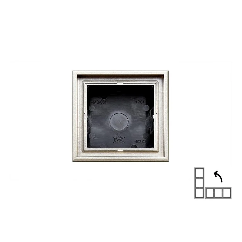 Paviršinio montavimo rėmas LIREGUS MODERN. šampano sp.