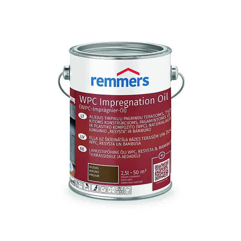 TERRACE OIL WPC PFLEGE BROWN 2.5L