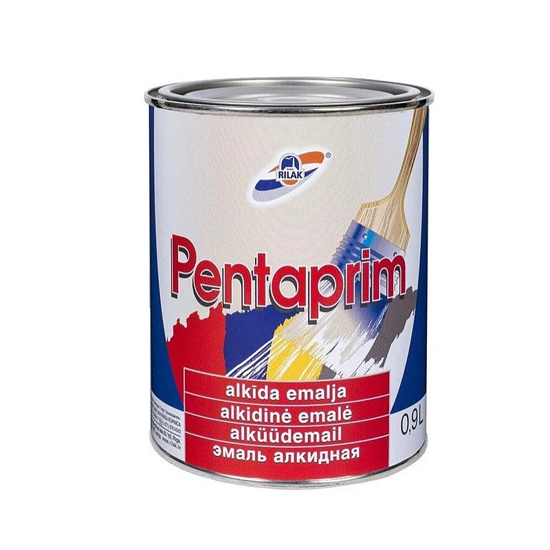 ALKYD ENAMEL PENTAPRIM ANTHRACITE 0.9L