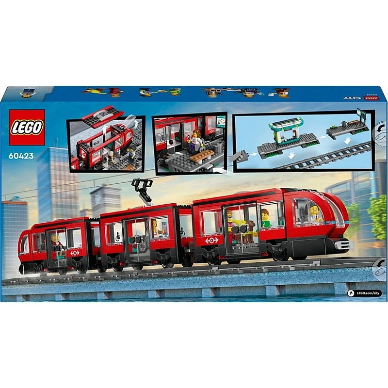 CONSTRUCTOR LEGO CITY STREETCAR 60423 CONSTRUCTOR LEGO CITY STREETCAR 60423