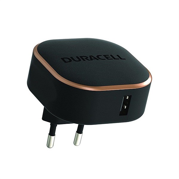 Mājsaimniecības lādētājs Duracell DRACUSB12-EU. pelēka. 12 W