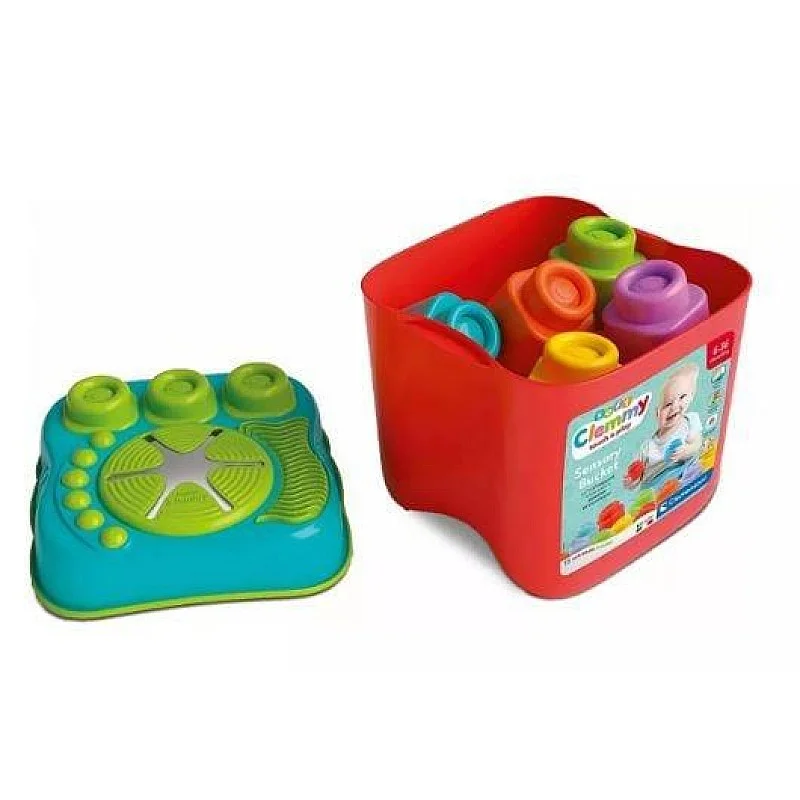Kaladėlės Clementoni Clemmy Sensory Basket 17807. 15 vnt.