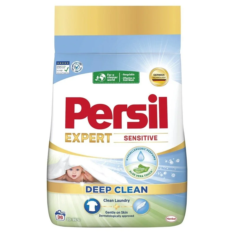 Veļas pulveris Persil Sensitive. 1.98 kg
