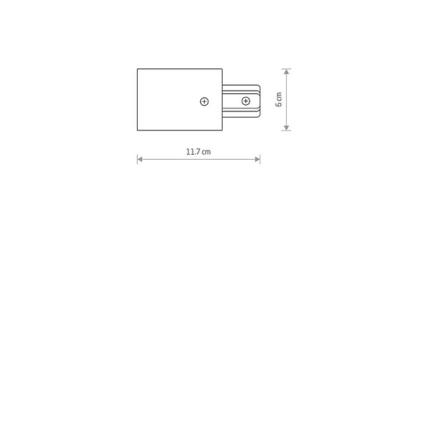 NOWODVORSKI TRC REC POWER END CAP W 8972