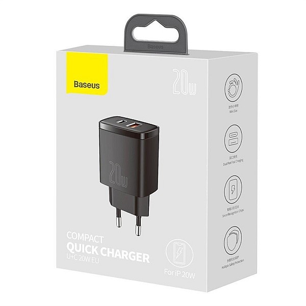 Adapteris Baseus CCXJ-B01. USB Type C/USB. 82 cm. melna