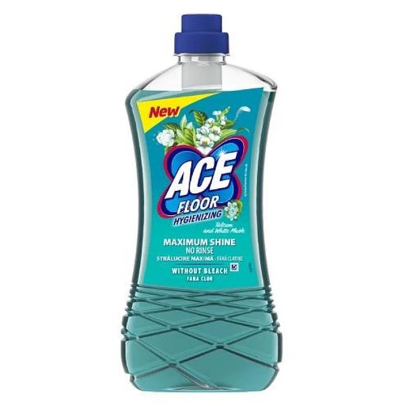 FLOOR CLEANER ACE TALCUM_WHITE MUSK 1L