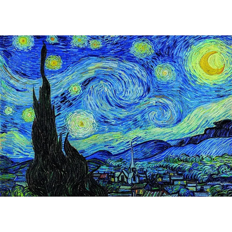 Dėlionė Clementoni Starry Night 37065. 1000 dal.