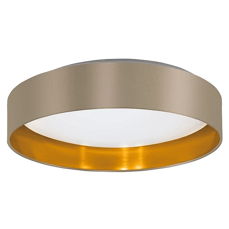 PLAFOND LED MASERLO 38CM 99541 TAUP/GOLD