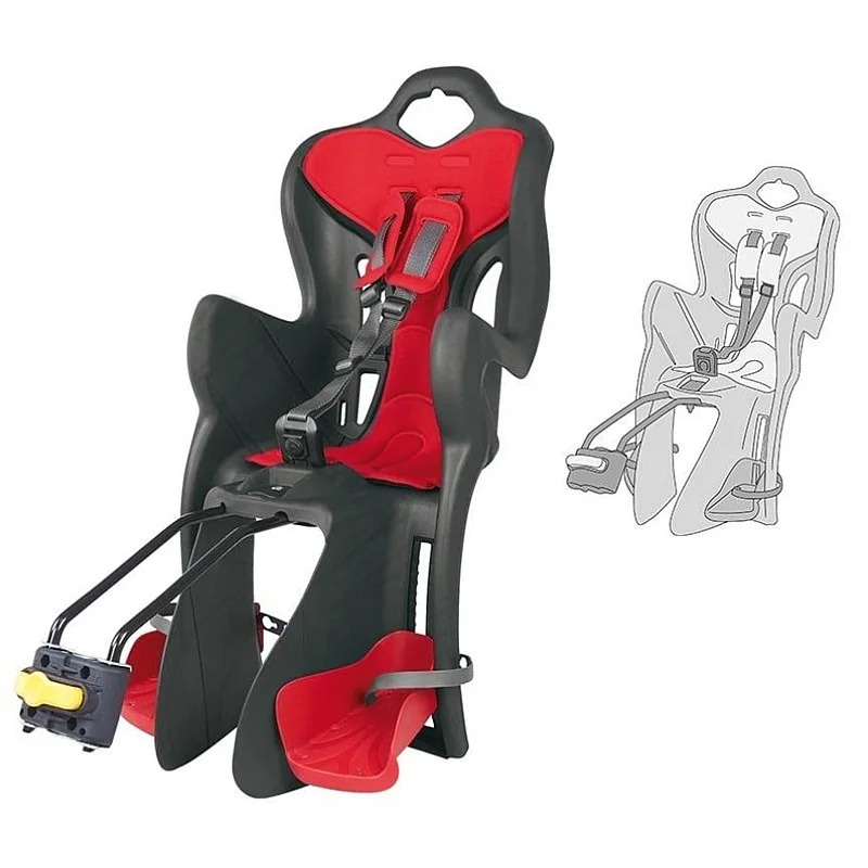 Vaikiška dviračio kėdutė Bellelli. pilka. galinė