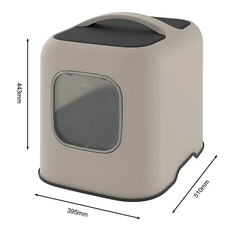 Uždaro tipo kačių tualetas Rotho. 510x395x443cm Uždaro tipo kačių tualetas Rotho. 510x395x443cm