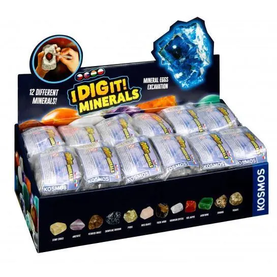 Rotaļlietas Kosmos MINERALS EGG I DIG IT 1KS665173