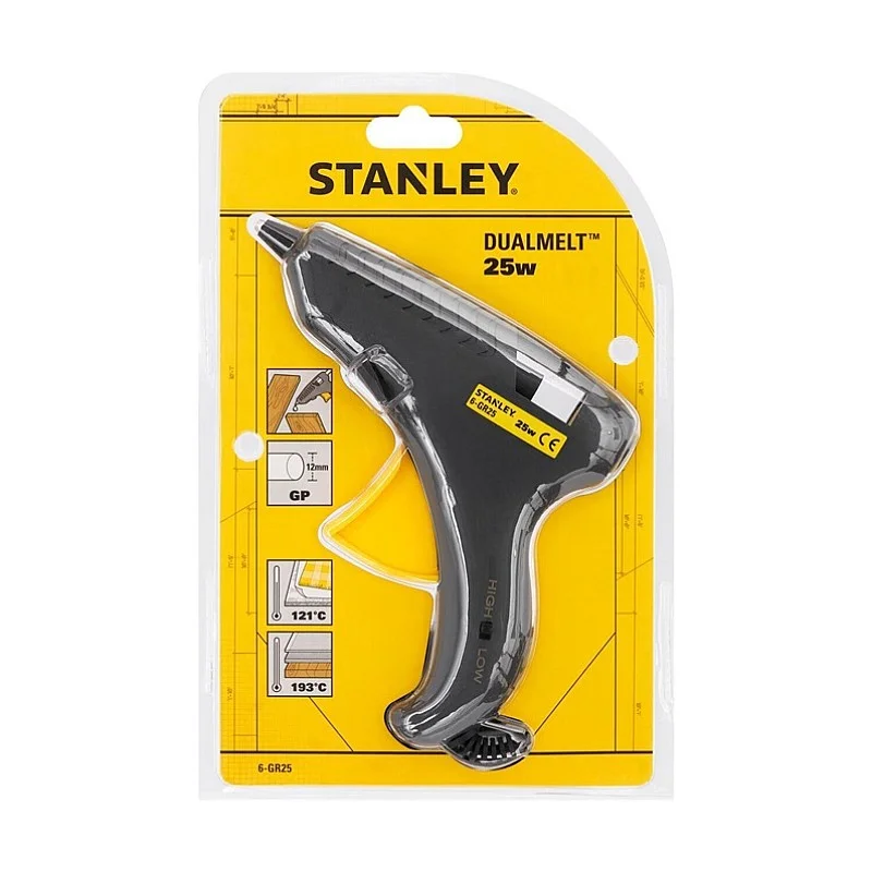 Līmes pistole Stanley 6-GR25 6-GR25. 25 W. 12 mm Līmes pistole Stanley 6-GR25 6-GR25. 25 W. 12 mm