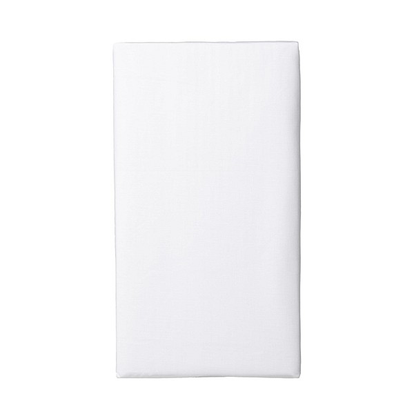 FLAT SHEET COTTON 140X220 CM WHITE