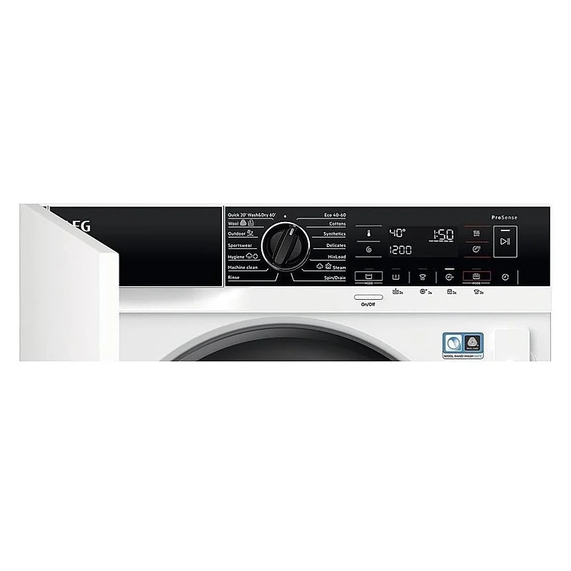 Skalbimo mašina - džiovyklė AEG 7000 serija L7WBE68SI