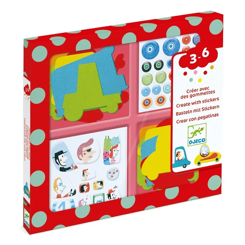 SET STICKERS I LOVE CARS 32D DJ09051