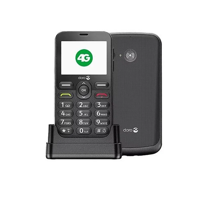Mobilusis telefonas Doro Doro Easy 1880. 16 MB. juodas