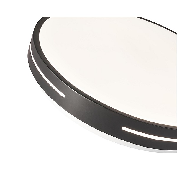 CEILING LED LIGHT ZULA CCT 38CM BLACK