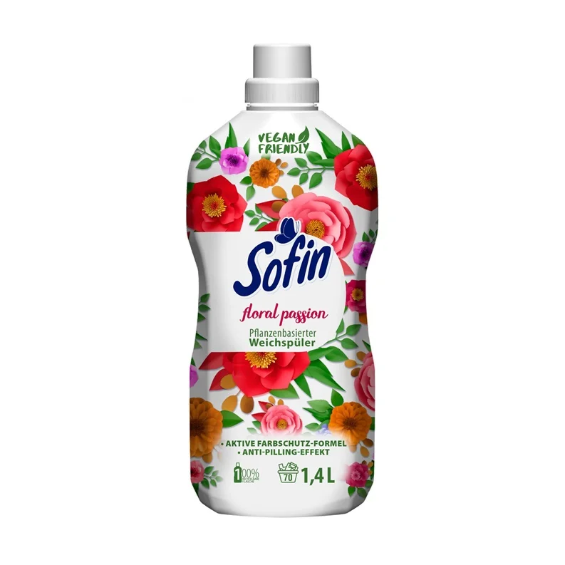 Šķidrs mazgāšanas līdzeklis Sofin Vegan Floral. 1.4 l Šķidrs mazgāšanas līdzeklis Sofin Vegan Floral. 1.4 l
