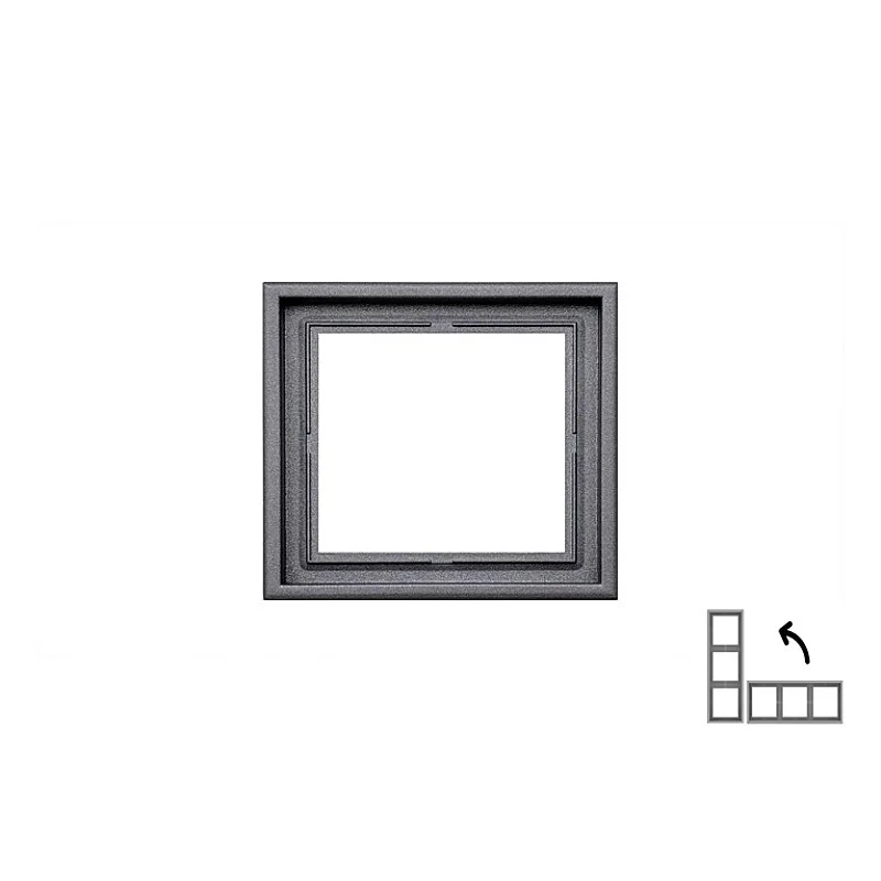 Vienvietis rėmelis LIREGUS MODERN. juodos matinės spalvos Vienvietis rėmelis LIREGUS MODERN. juodos matinės spalvos