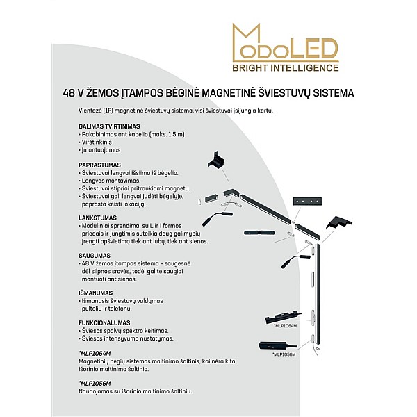 Elektrības pieslēgums dzelzceļa sistēmai Modoled Magnetic