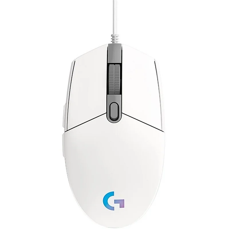 Spēļu pele Logitech G102 Lightsync. balta Spēļu pele Logitech G102 Lightsync. balta