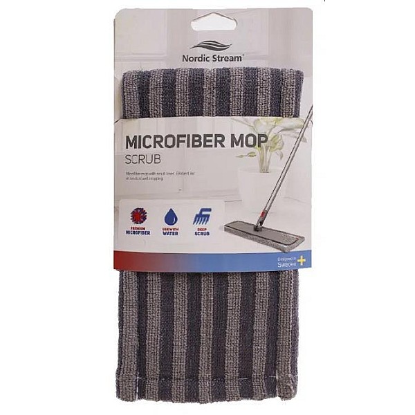 MICROFIBER MOP SCRUB NORDIC STREAM