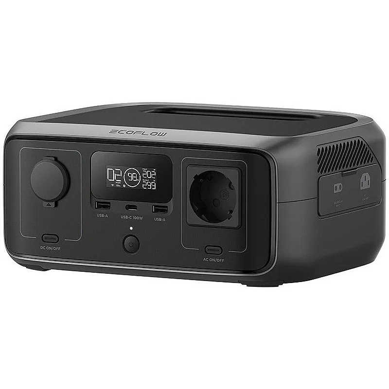 Lādētājs-akumulators  EcoFlow RIVER 3 600 W melna