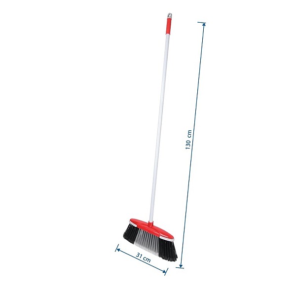 BROOM WITH METAL HANDLE. 130CM. L20003