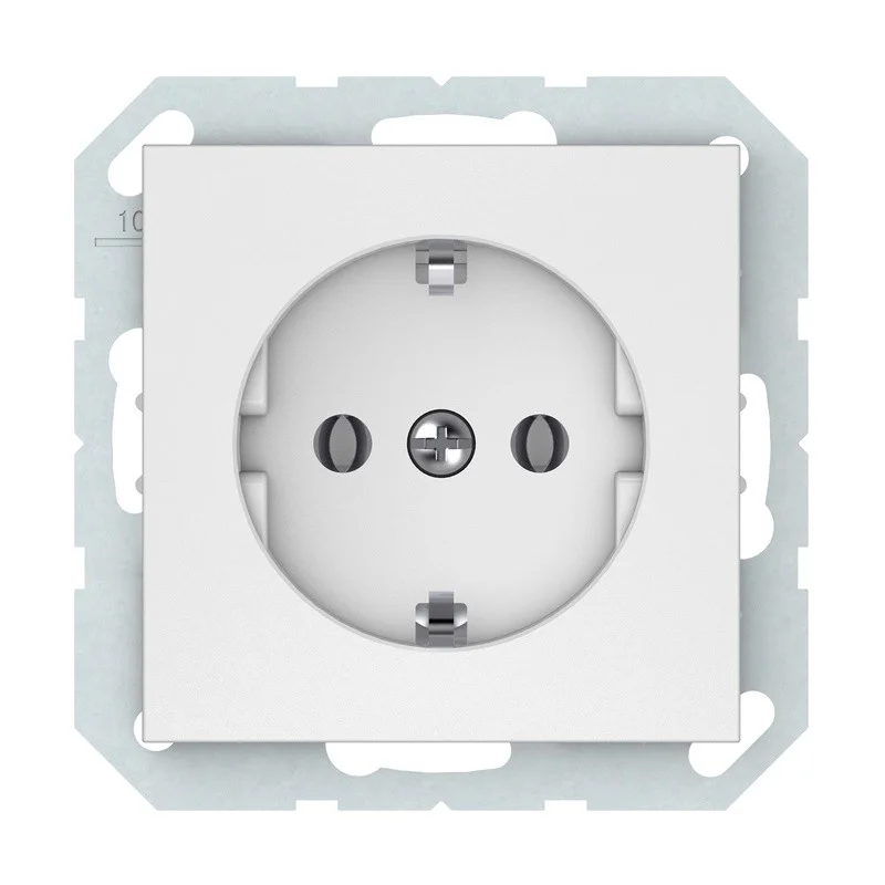 Kištukinis lizdas VILMA QR1000. mat. baltos spalvos Kištukinis lizdas VILMA QR1000. mat. baltos spalvos