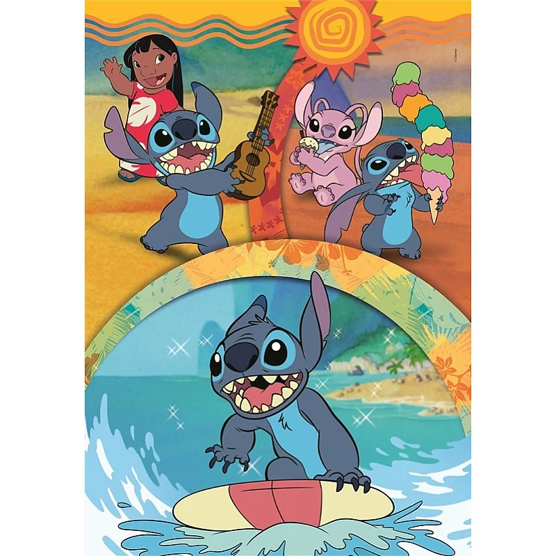 TOY PUZZLE DISNEY STITCH 104 25042
