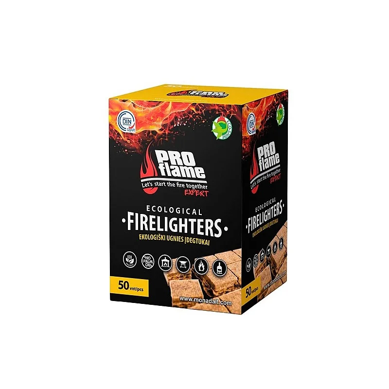 Aizdedzinātājs Pro Flame Expert Firelighters