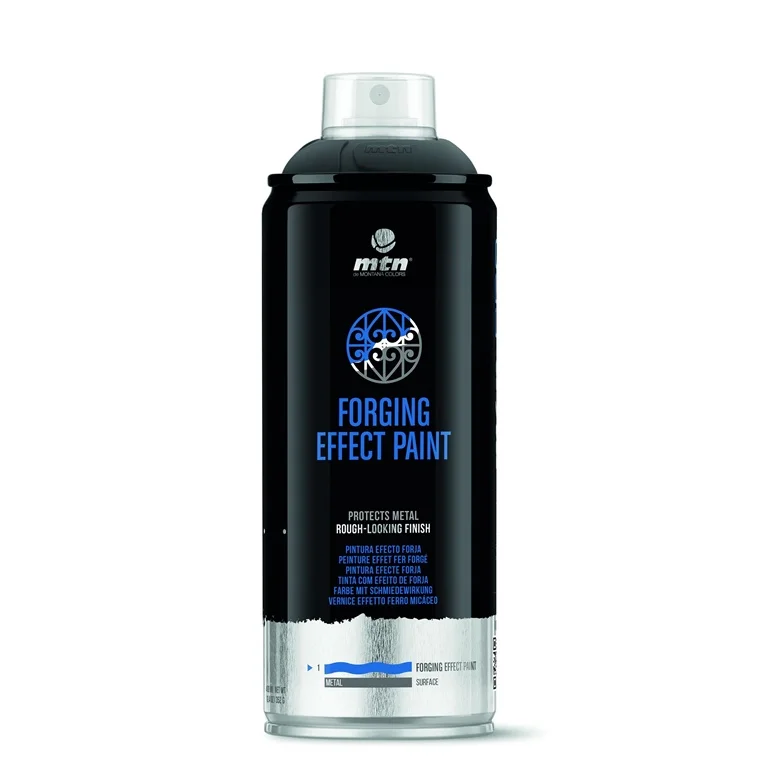 PAINT AEROZ FORGED EFFECT BLACK 400ML