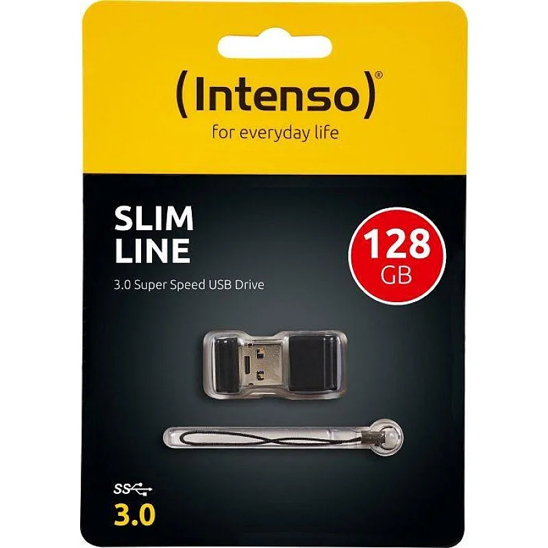 USB zibatmiņa Intenso Slim Line. 128 GB USB zibatmiņa Intenso Slim Line. 128 GB
