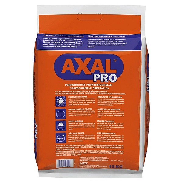 Druskos tabletės Axal Pro. 15 kg