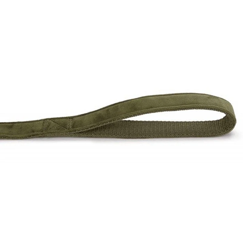 LEASH VELURA GREEN 120X15 LEASH VELURA GREEN 120X15