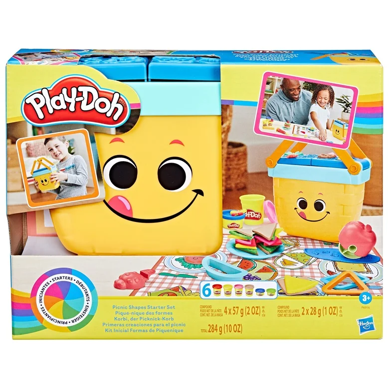 Plastilīns Play Doh Picnic Shapes Starter Set F6916
