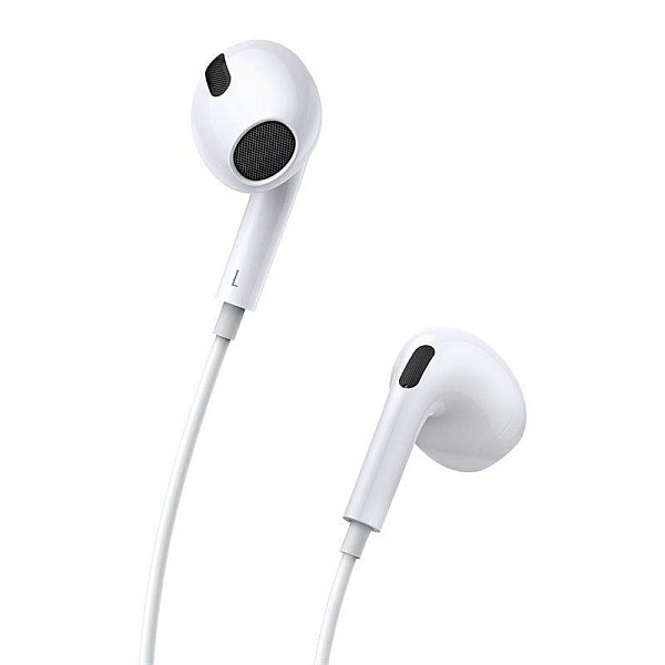 HEADPHONES 3.5MM BASEUS ENCOK H17 WHITE