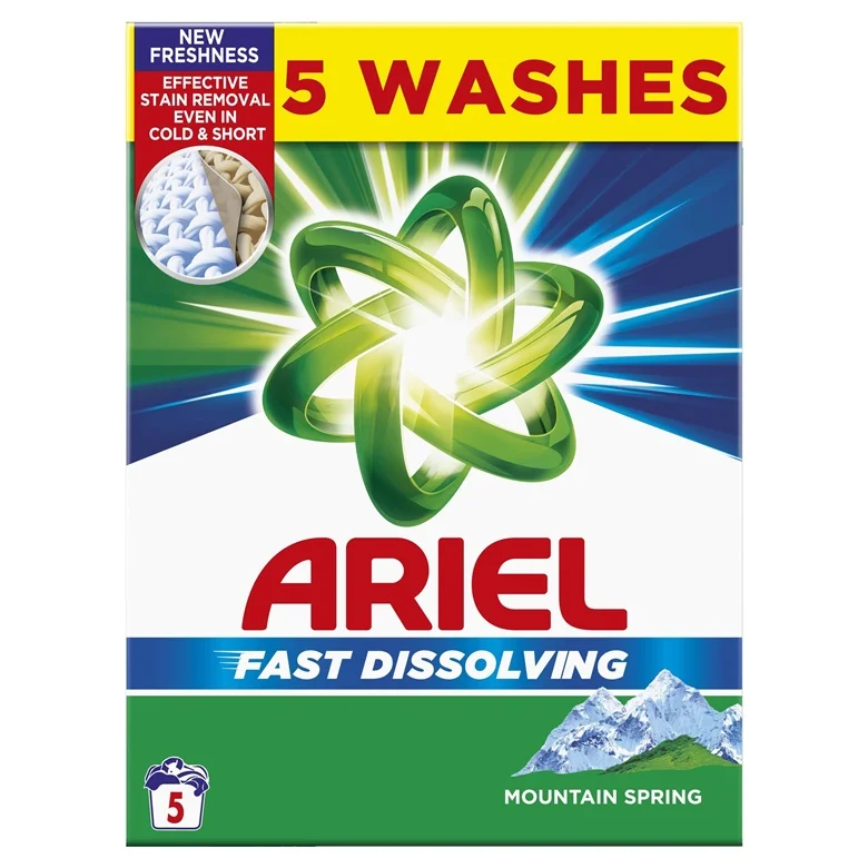 Veļas pulveris Ariel Mountain Spring. 0.275 kg Veļas pulveris Ariel Mountain Spring. 0.275 kg